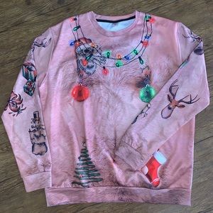 Hilarious Harry Chest Ugly Christmas Sweater